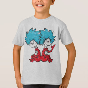 Camiseta Dr. Seuss The Cat in the Hat - Thing 1, Thing 2