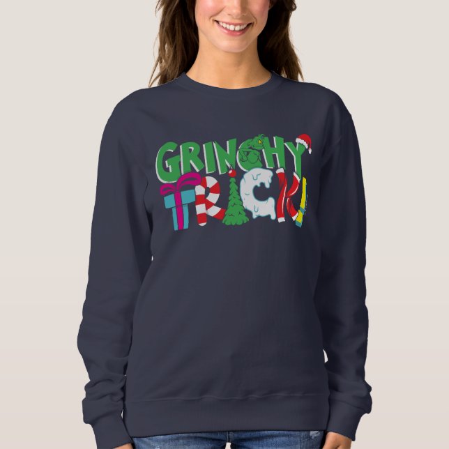 Camiseta Dr. Seuss | Truque de Grinchy (Frente)