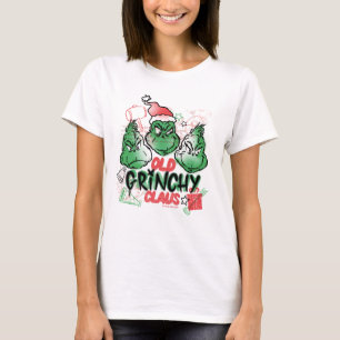 Camiseta Dr. Seuss   Velho Grinch Claus