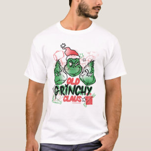 Camiseta Dr. Seuss   Velho Grinch Claus