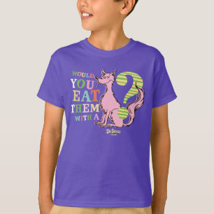 Camiseta Dr. Seuss Você Os Comeria Com Uma Raposa?