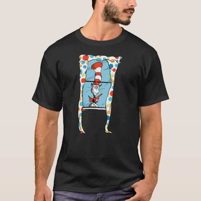 Camiseta Dr. Seuss Window Cat (Frente)
