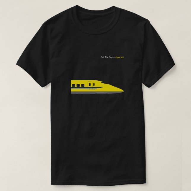 Camiseta Dr. Yellow 923 Shinkansen Classic (Frente do Design)