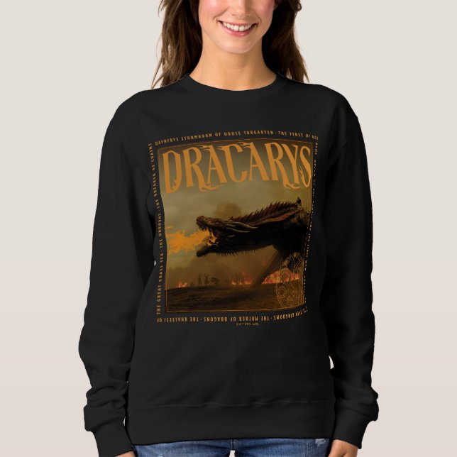 Camiseta "Dracarys" Drogon Brething Fire Graphic (Frente)