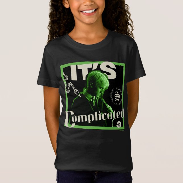 Camiseta Draco Malfoy - "It's Complicated" (Frente)