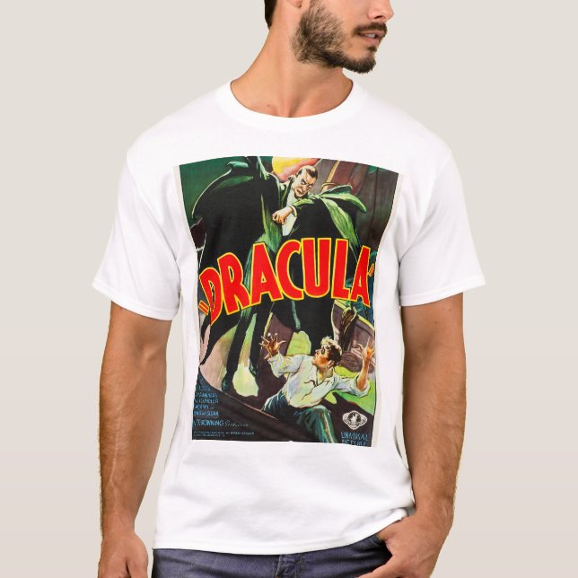 Camiseta Dracula 1931 Film Poster (Frente)