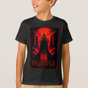 Camiseta Dracula Gothic Horror Vamire Art - halloween Vampi