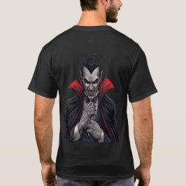 Camiseta Dracula Gótica Halloween