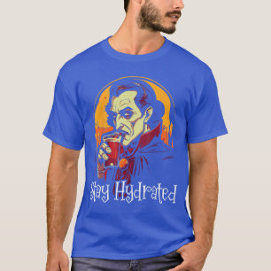 Camiseta Drácula Halloween Assustadorrick Ótimo Espantoso V