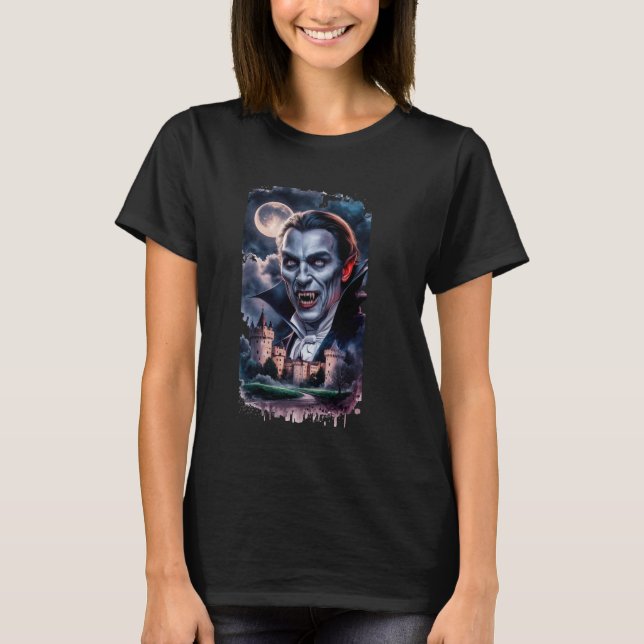 Camiseta Dracula Moon (Frente)