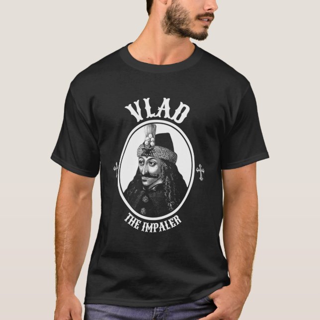 Camiseta Dracula Vlad, O Impaler (Frente)