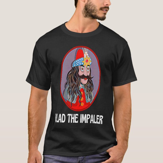Camiseta Dracula Vlad, O Impaler Vlad Tepes (Frente)