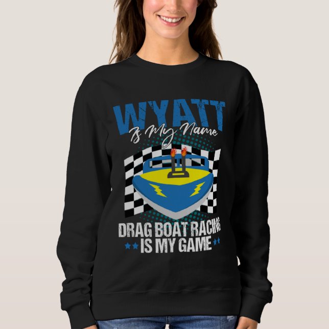 Camiseta Drag Boat Race for Drag Boat and Drag Boat Driver  (Frente)