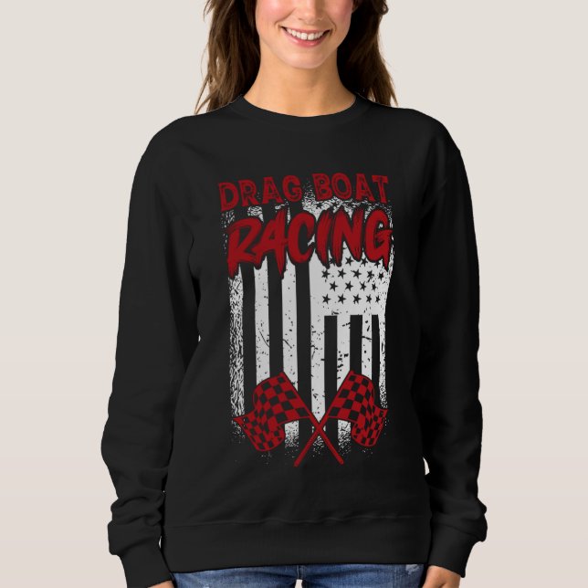 Camiseta Drag Boat Racing  Boat Racer Water Competition  4 (Frente)