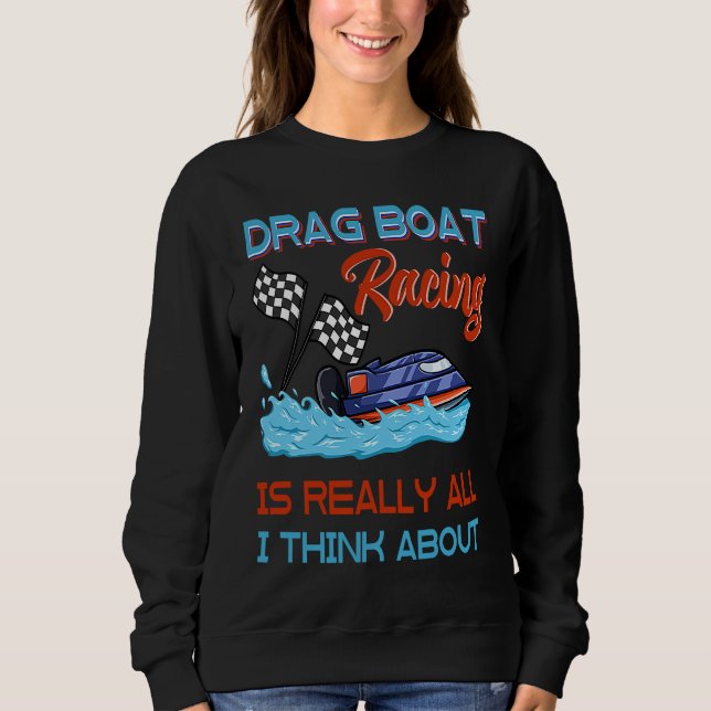 Camiseta Drag Boat Racing RC Model Boating Driver  3 (Frente)