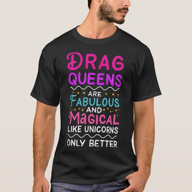 Camiseta Drag Queen Gift para Drag Performer Drag Comm (Frente)