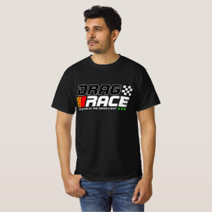 Camiseta Drag Race – A Vida Começa no Green Light Racing