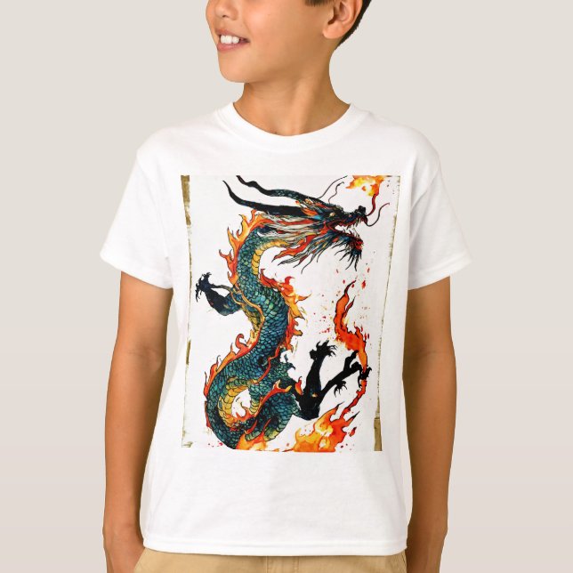 Camiseta dragão (Frente)