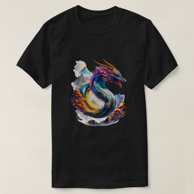 Camiseta Dragão 01 (Frente do Design)