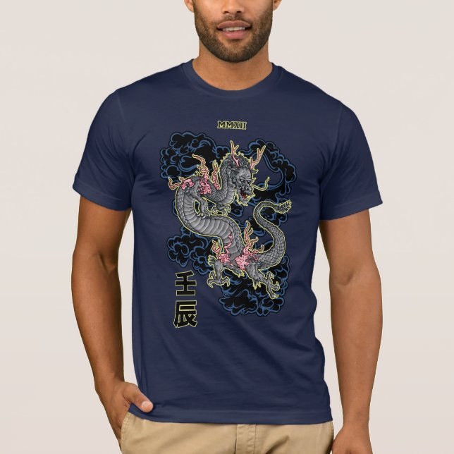Camiseta Dragão 2012 preto (Frente)