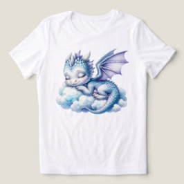 Camiseta Dragão Adormecido Pastel