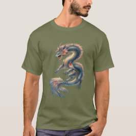 Camiseta Dragão Aquático