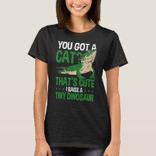 Camiseta Dragão Arbordado Lizard Reptile Eu Levanto Um Pequ