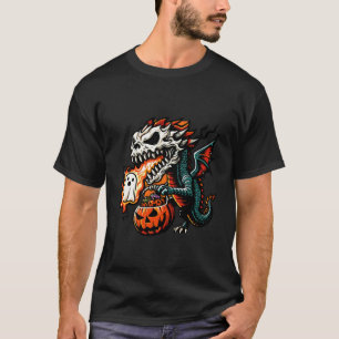 Camiseta Dragão Assustador de Halloween Fantasma Saco de Do