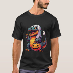 Camiseta Dragão Assustador de Halloween Fantasma Saco de Do