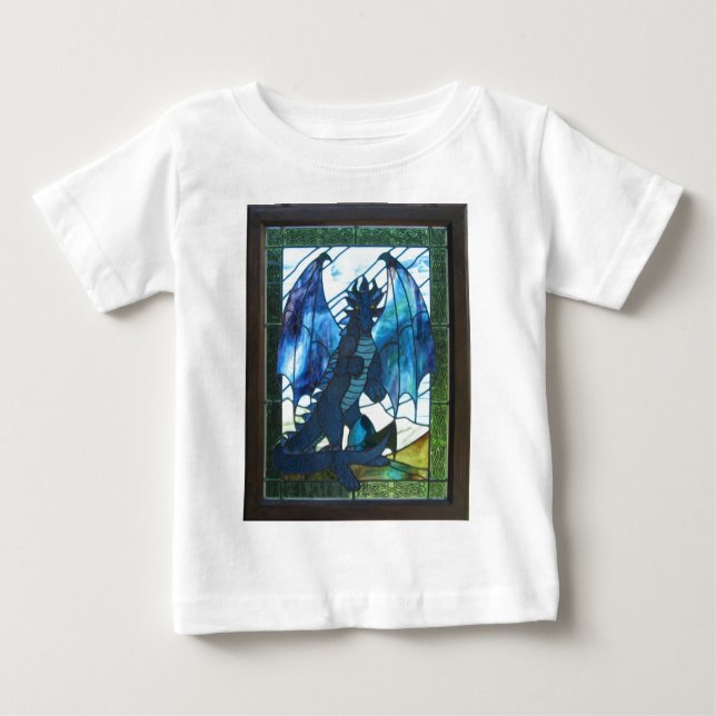 Camiseta Dragão azul (Frente)