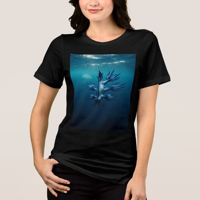 Camiseta Dragão Azul do Mar (Frente)