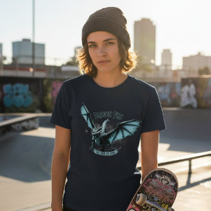 Camiseta Dragão Azul Épico - Ressurgindo das Cinzas Fantasi