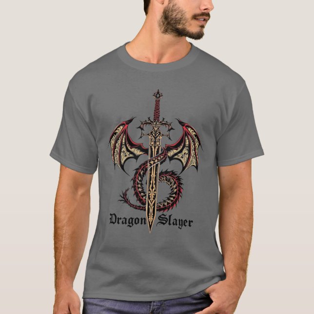 Camiseta Dragão banhado Emblem (Frente)