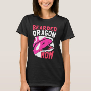 Camiseta Dragão-barba Mãe Réptil Animal Pet Mãe