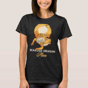 Camiseta Dragão-barba Mãe Réptil Lizard