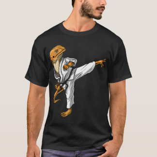 Camiseta Dragão Barbudo Caratê