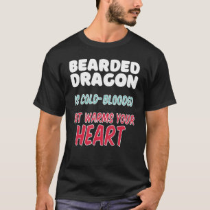 Camiseta Dragão barbudo é sangue frio, mas aquece sua ouvid