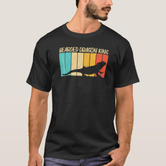 Camiseta Dragão Barbudo Legal Para Homens Meninos Réptil La