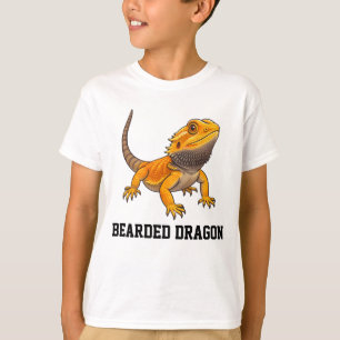 Camiseta Dragão Barbudo Personalizável 
