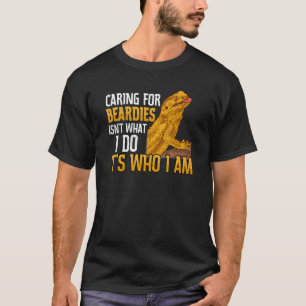 Camiseta   Dragão Barbudo Pet Lagarto Réptil Cuidando do Be