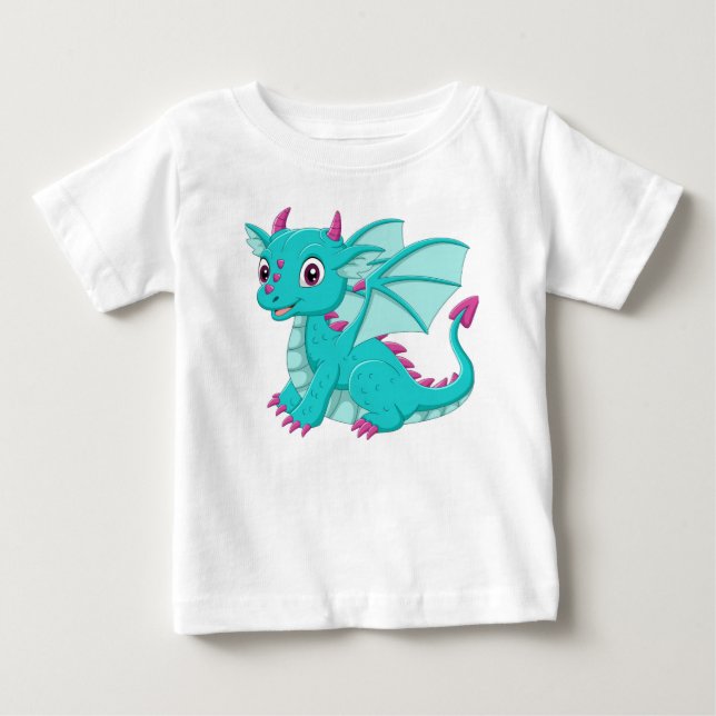 Camiseta dragão bebê (Frente)