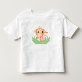 Camiseta Dragão-Bebê Cachorro Aquarela