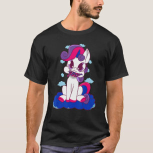 Camiseta Dragão bissexual, incêndio bissexual, bandeira LGB