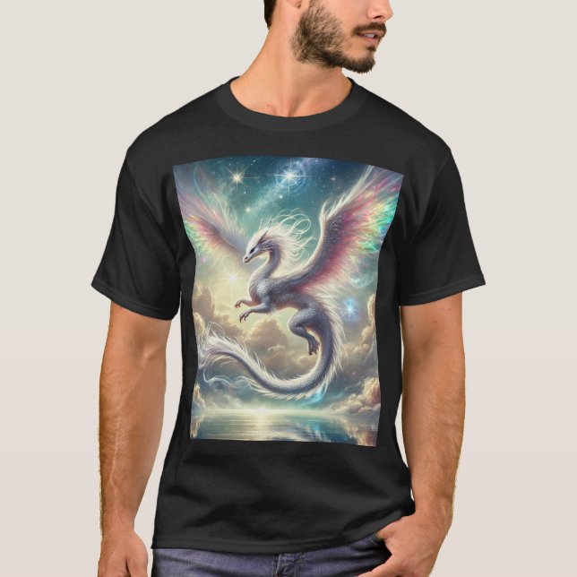Camiseta Dragão Branco (Frente)