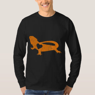Camiseta Dragão Cardíaco Pet Reptile Lizard