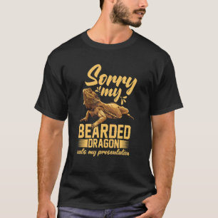 Camiseta Dragão Carinado Desculpe Meu Dragão Carinhoso Come
