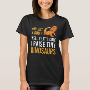 Camiseta Dragão Carroado Você Tem Um Cão Eu Levanto Dinosau