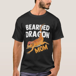 Camiseta Dragão Carroçado Mãe Lizard Réptil Para Mulheres