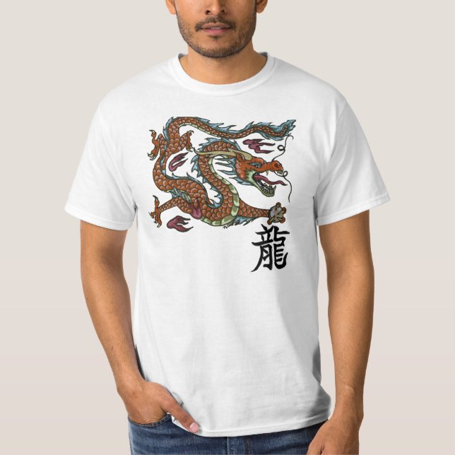 Camiseta Dragão chinês (Frente)