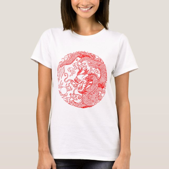 Camiseta Dragão chinês (Frente)